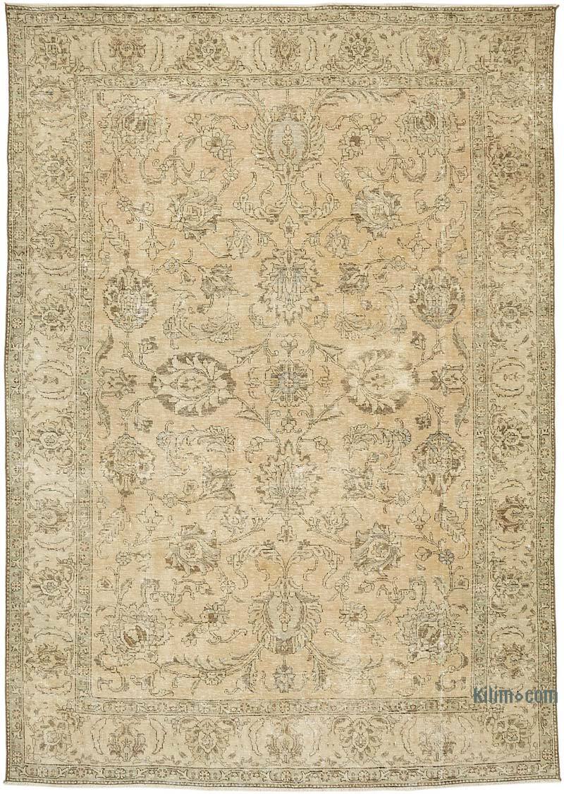 Vintage Hand-Knotted Oriental Rug - 7' 5" x 10' 9" (89" x 129") - K0082309