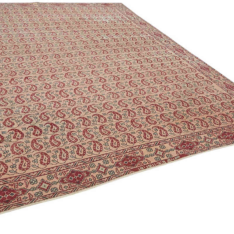 Vintage Hand-Knotted Oriental Rug - 9' 5" x 11' 11" (113" x 143") - K0082310