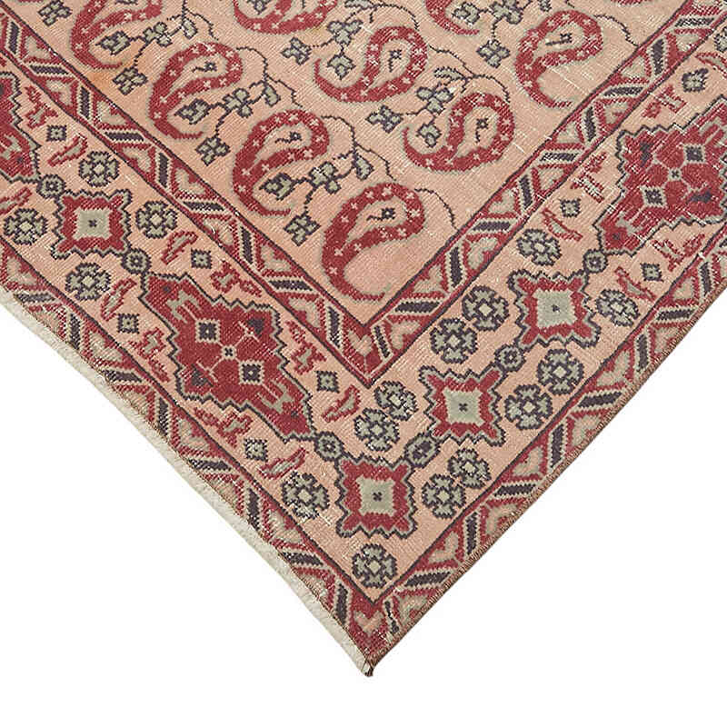 Vintage Hand-Knotted Oriental Rug - 9' 5" x 11' 11" (113" x 143") - K0082310