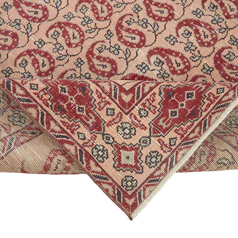 Vintage Hand-Knotted Oriental Rug - 9' 5" x 11' 11" (113" x 143") - K0082310