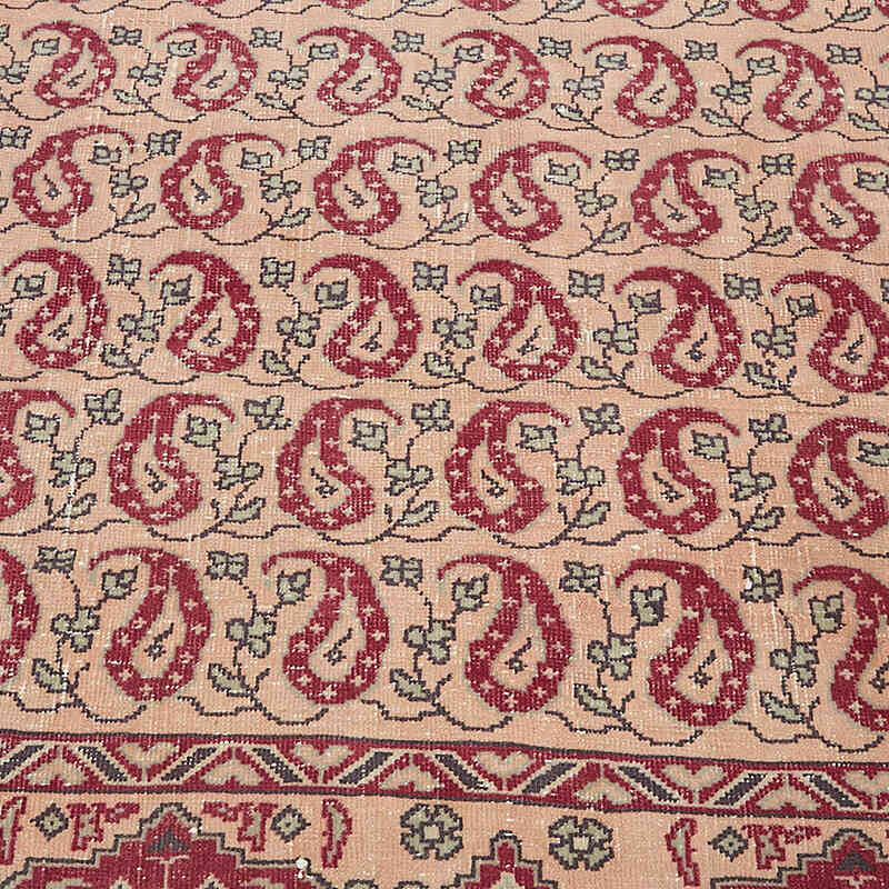 Vintage Hand-Knotted Oriental Rug - 9' 5" x 11' 11" (113" x 143") - K0082310