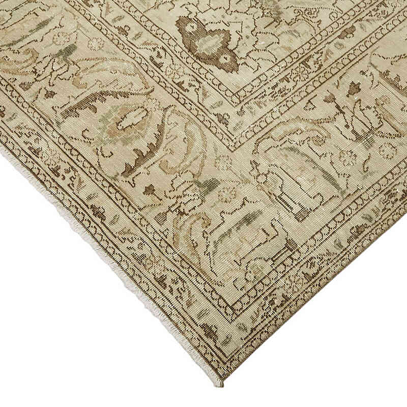 Vintage Hand-Knotted Oriental Rug - 9' 3" x 13' 1" (111" x 157") - K0082311