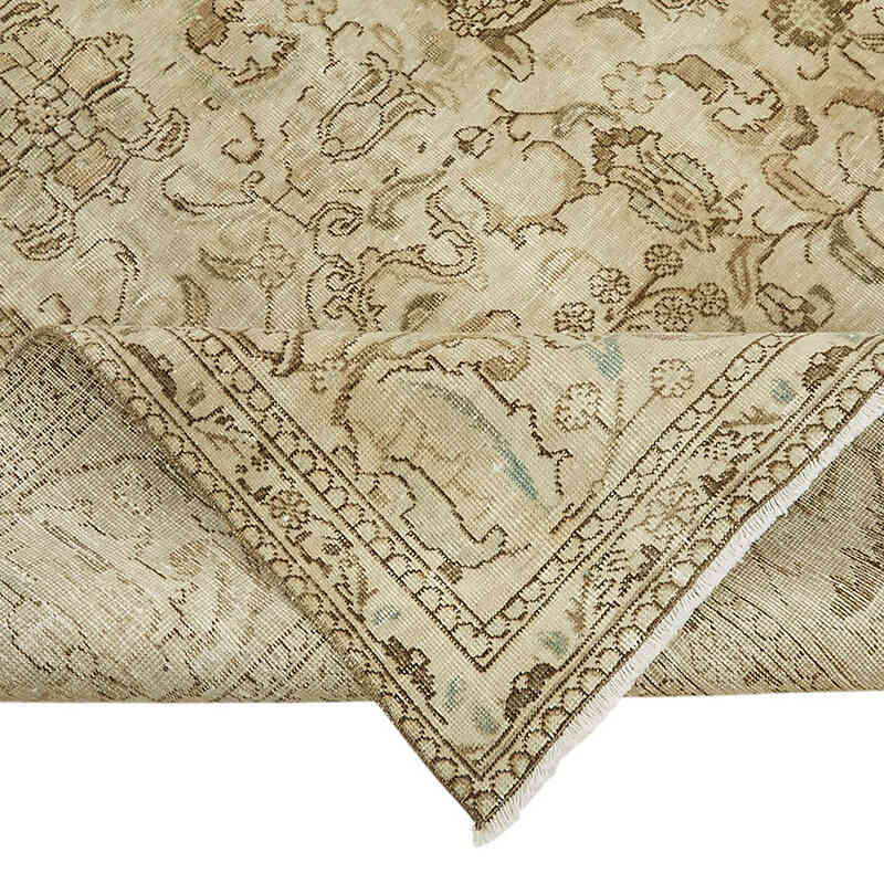 Vintage Hand-Knotted Oriental Rug - 9' 3" x 13' 1" (111" x 157") - K0082311