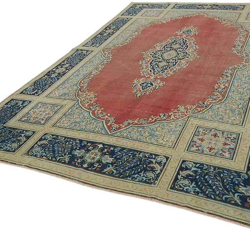 Alfombra Oriental Vintage Anudada a Mano - 266 cm x 383 cm - K0082312