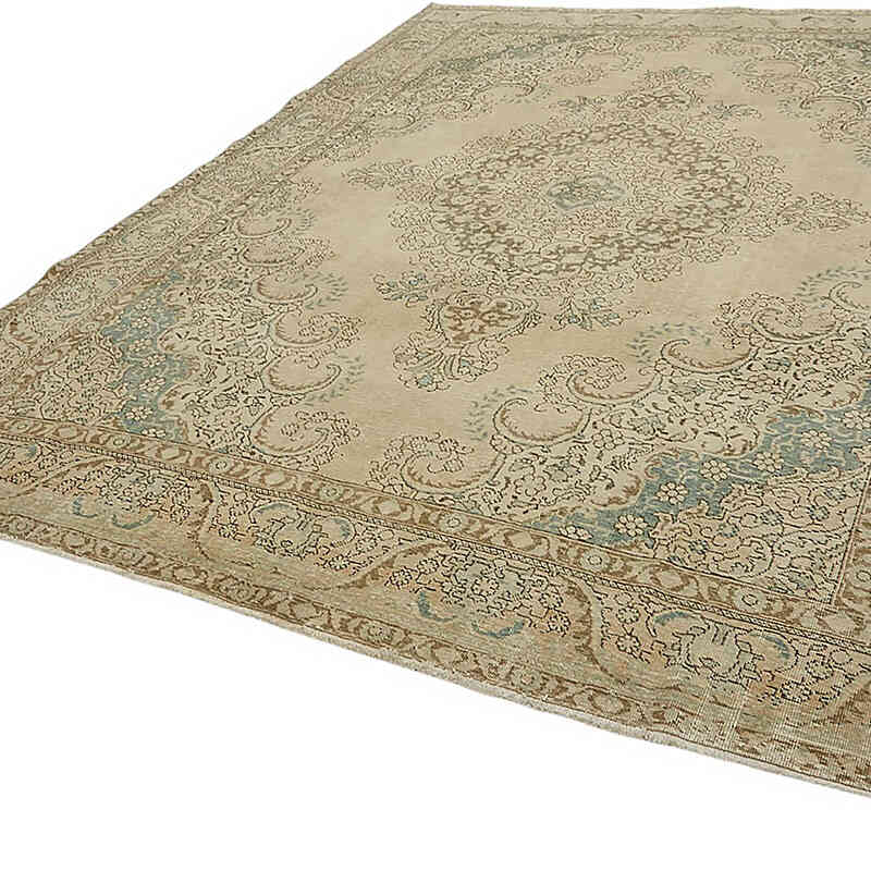 Alfombra Oriental Vintage Anudada a Mano - 293 cm x 388 cm - K0082315