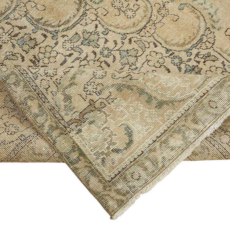 Alfombra Oriental Vintage Anudada a Mano - 293 cm x 388 cm - K0082315