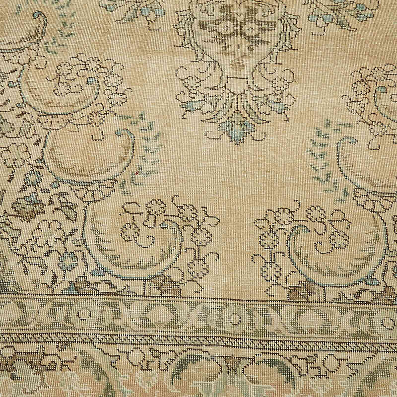 Alfombra Oriental Vintage Anudada a Mano - 293 cm x 388 cm - K0082315