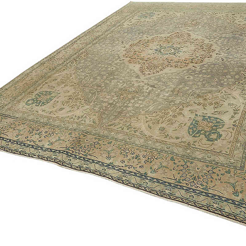 Alfombra Oriental Vintage Anudada a Mano - 294 cm x 405 cm - K0082317
