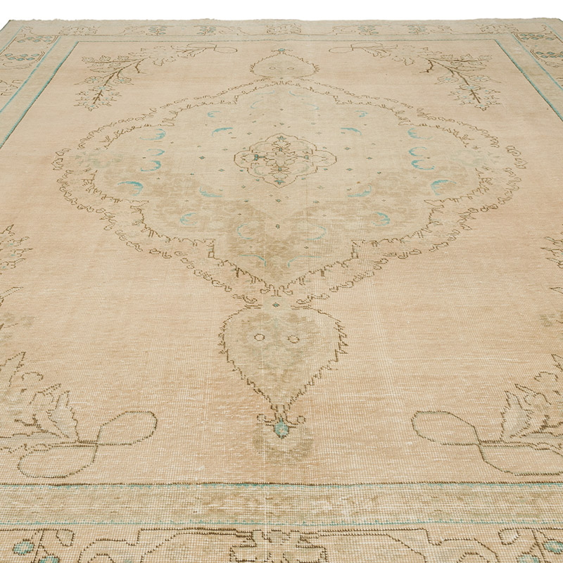 Vintage Hand-Knotted Oriental Rug - 9' 8" x 12' 3" (116" x 147") - K0082318