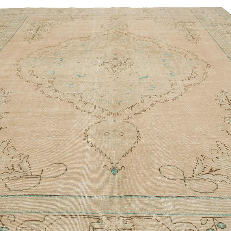 Vintage Hand-Knotted Oriental Rug - 9' 8" x 12' 3" (116" x 147") - K0082318
