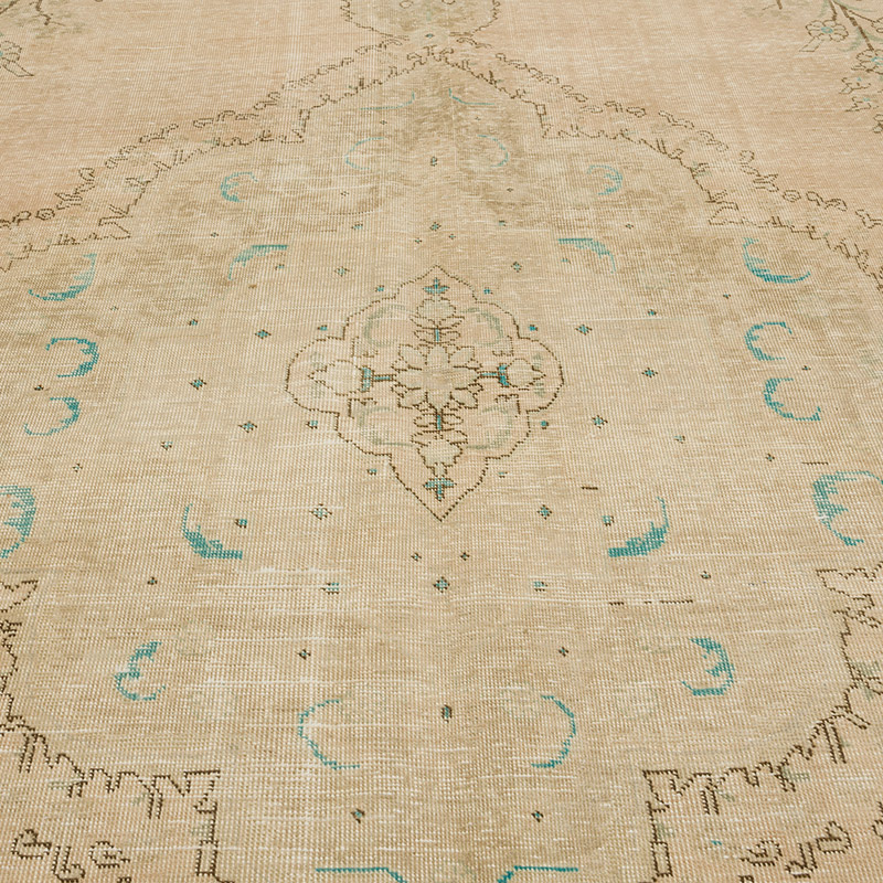 Vintage Hand-Knotted Oriental Rug - 9' 8" x 12' 3" (116" x 147") - K0082318