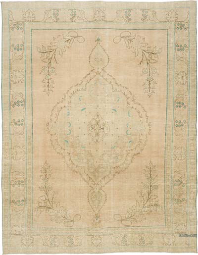 Alfombra Oriental Vintage Anudada a Mano - 294 cm x 374 cm