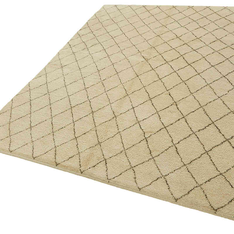 New Contemporary Hand-Knotted Rug - K0082328