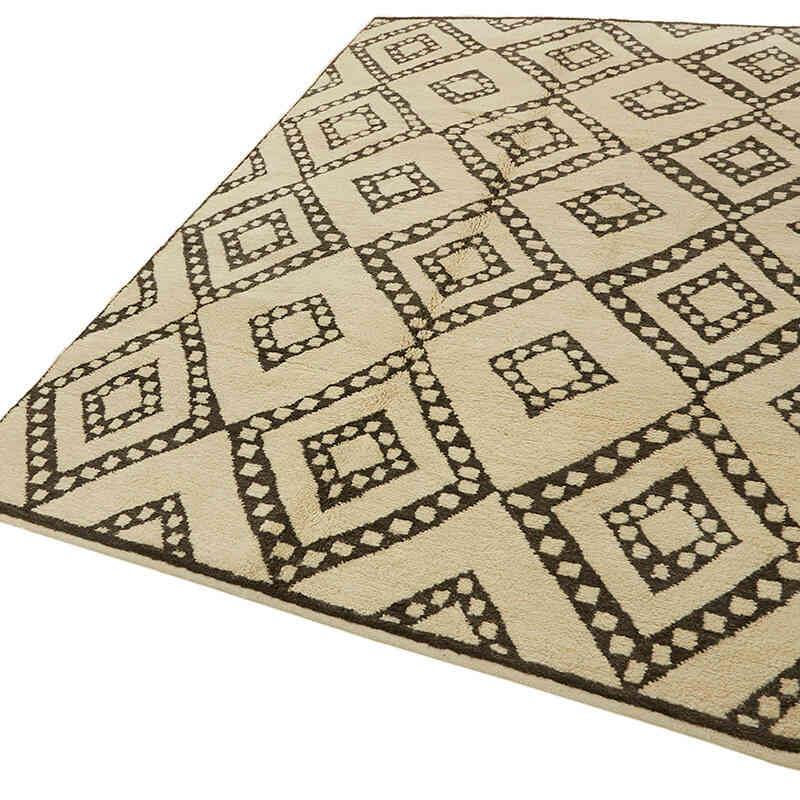 Nueva Alfombra Anudada a Mano - K0082330