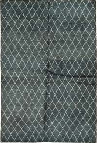 New Contemporary Hand-Knotted Rug