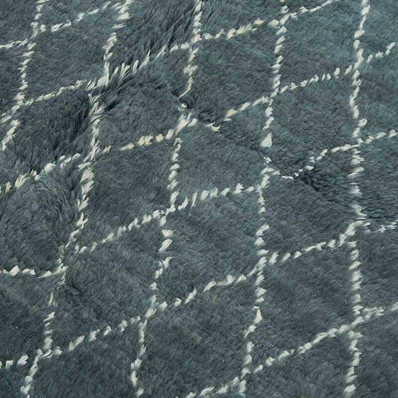 New Contemporary Hand-Knotted Rug - K0082331