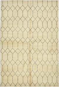 New Contemporary Hand-Knotted Rug