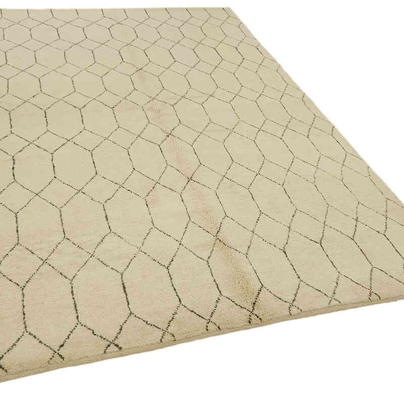Fas Stili Yeni El Dokuma Tülü - 187 cm x 275 cm - K0082332