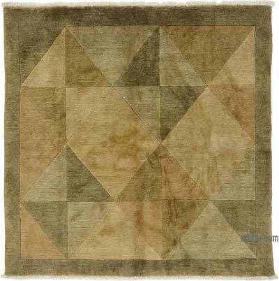 New Contemporary Hand-Knotted Rug