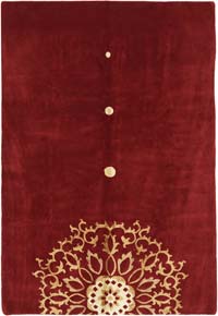 New Hand-Knotted Wool Oushak Rug