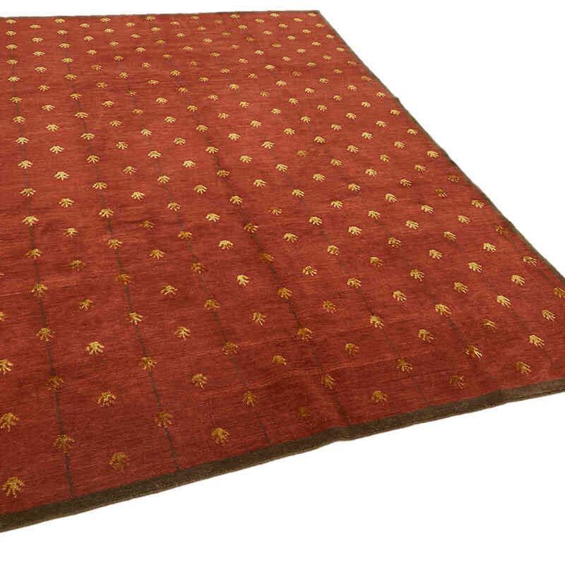 New Contemporary Hand-Knotted Rug - K0082336