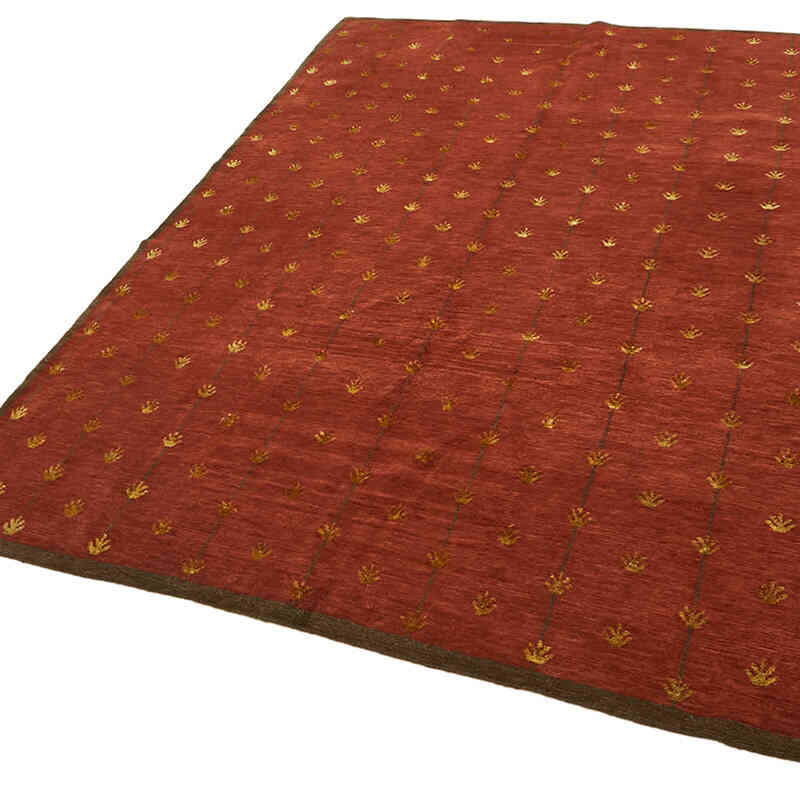 New Contemporary Hand-Knotted Rug - K0082336