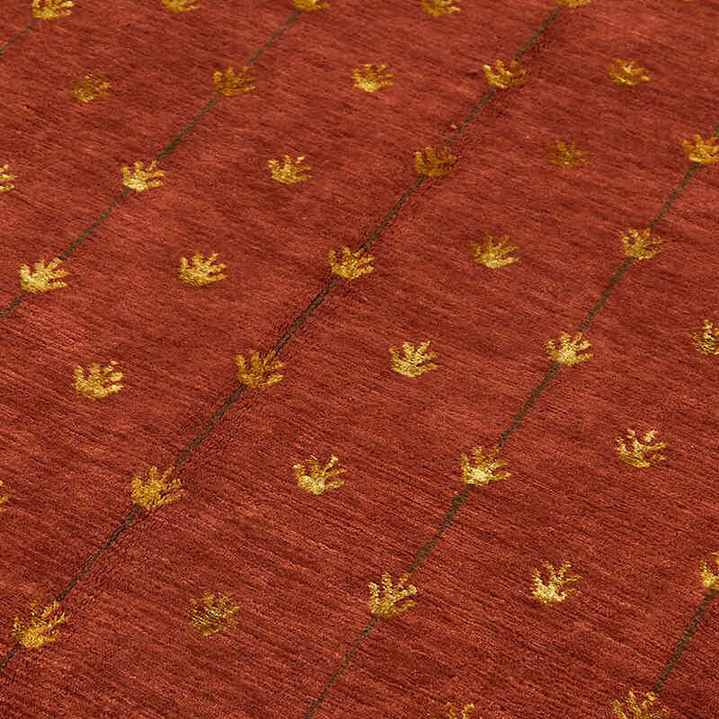 New Contemporary Hand-Knotted Rug - K0082336