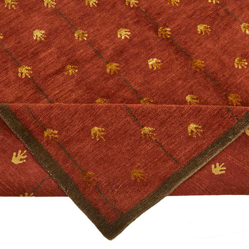 New Contemporary Hand-Knotted Rug - K0082336