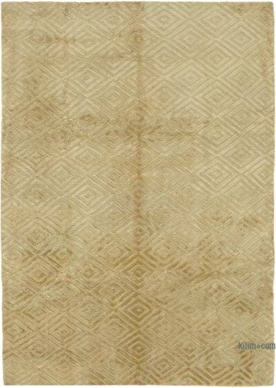 New Contemporary Hand-Knotted Rug