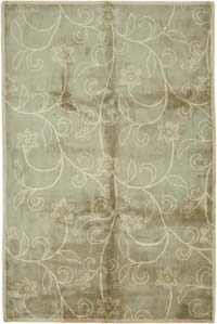 New Contemporary Hand-Knotted Rug
