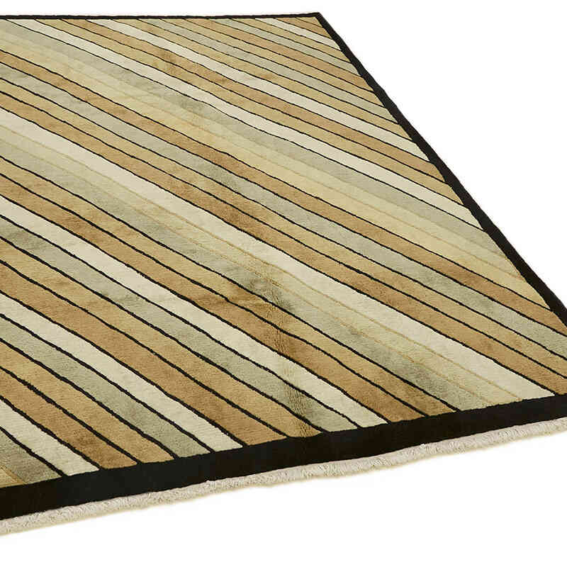 New Contemporary Hand-Knotted Rug - K0082343