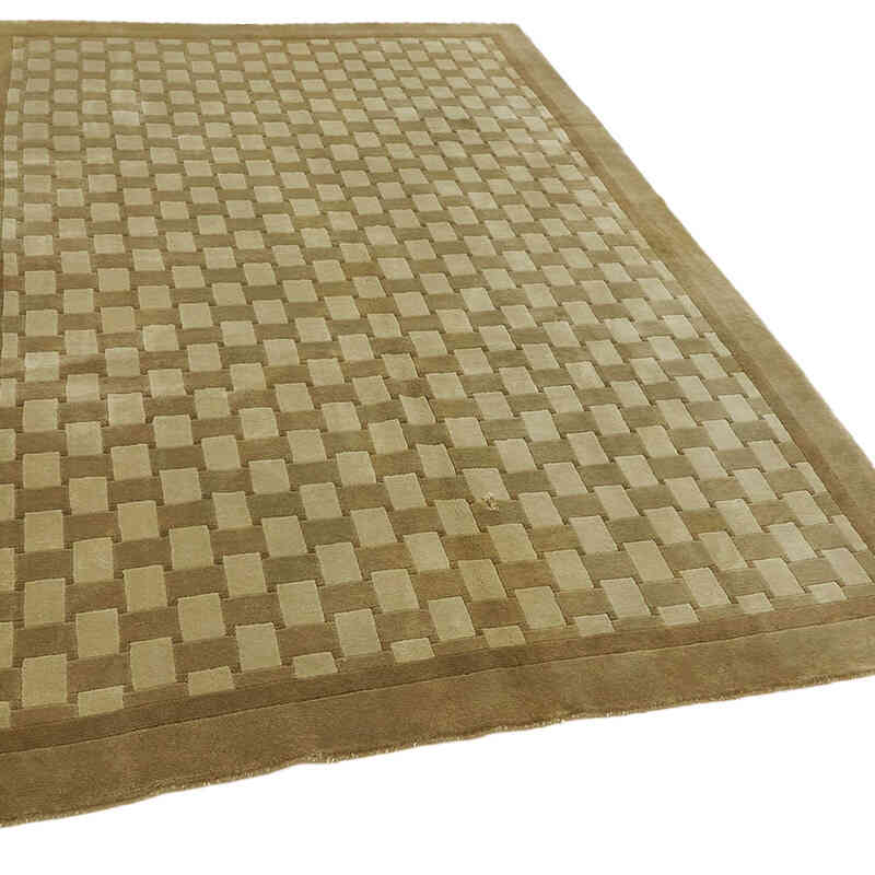 New Contemporary Hand-Knotted Rug - K0082344