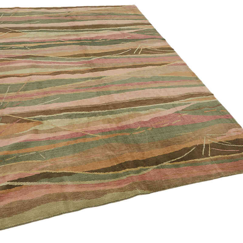 New Contemporary Hand-Knotted Rug - K0082345
