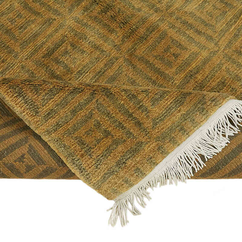 New Contemporary Hand-Knotted Rug - K0082346