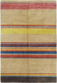 New Contemporary Hand-Knotted Rug