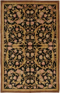 New Hand-Knotted Wool Oushak Rug
