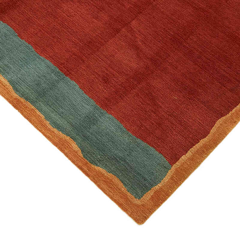 New Contemporary Hand-Knotted Rug - K0082353
