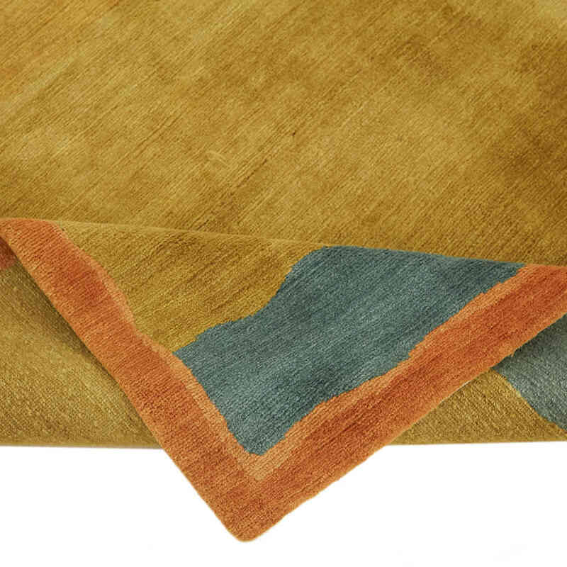 New Contemporary Hand-Knotted Rug - K0082353