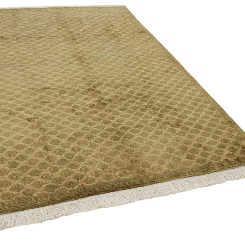 New Contemporary Hand-Knotted Rug - K0082356
