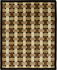 New Contemporary Hand-Knotted Rug