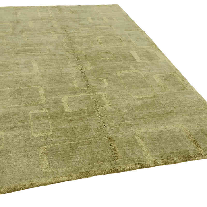 New Contemporary Hand-Knotted Rug - K0082365