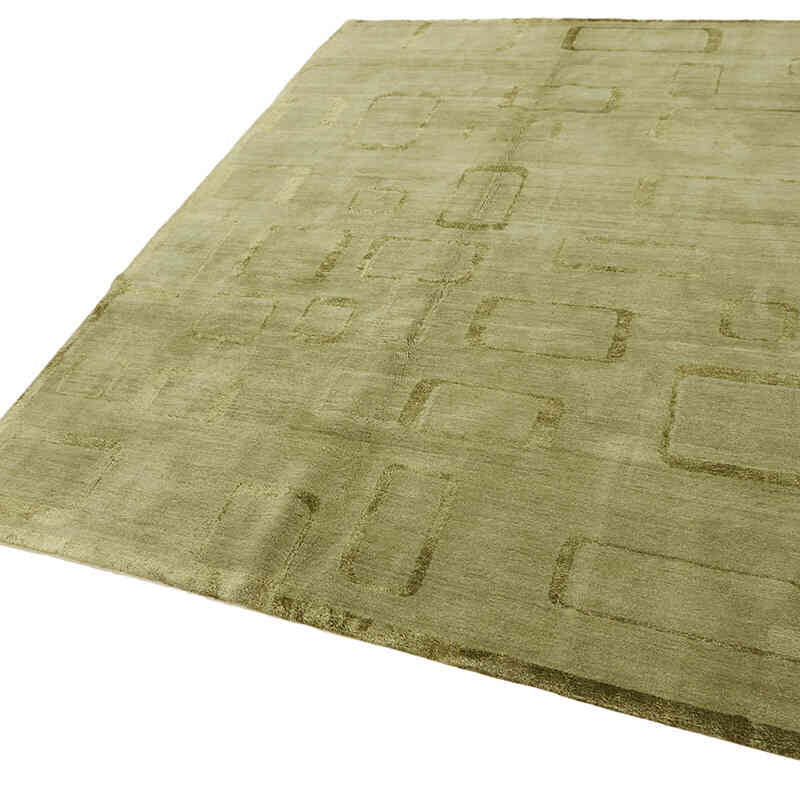 New Contemporary Hand-Knotted Rug - K0082365