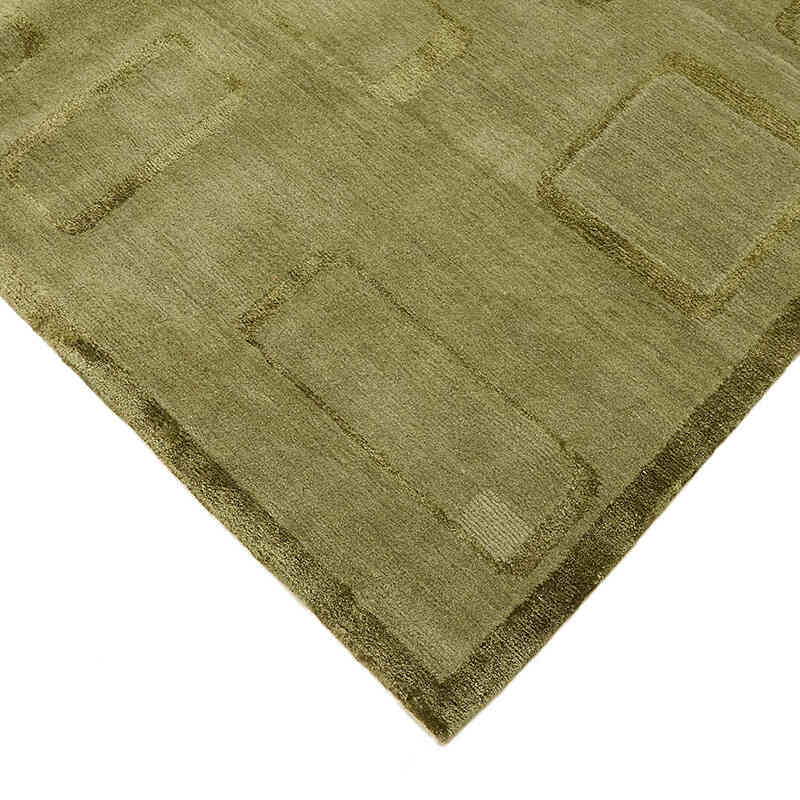 New Contemporary Hand-Knotted Rug - K0082365