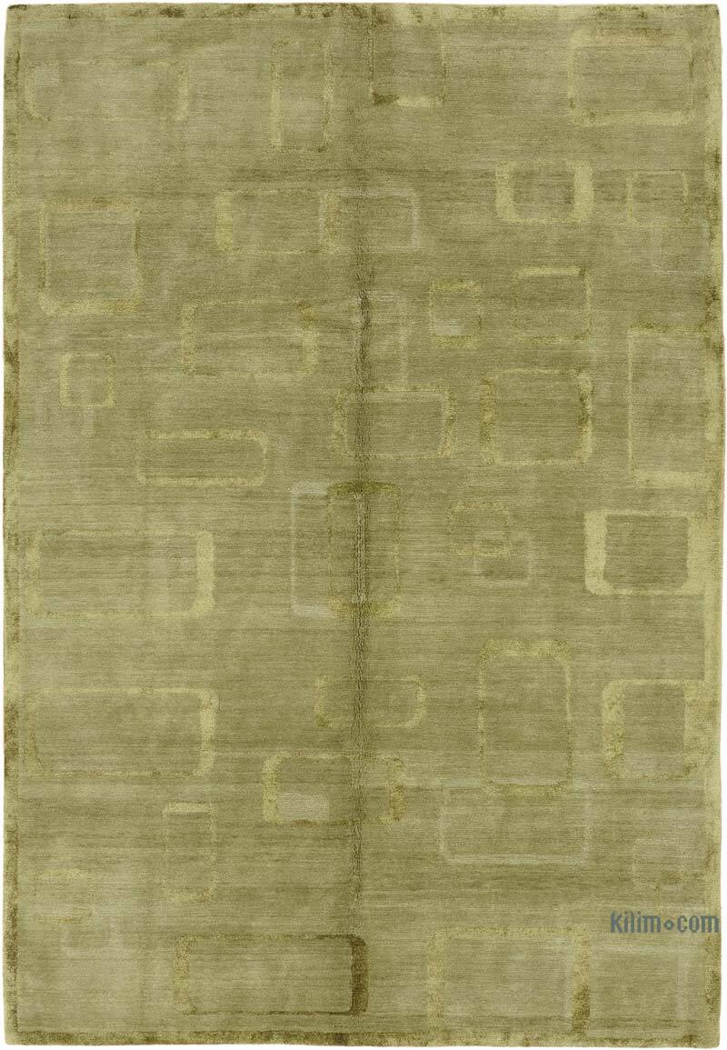 New Contemporary Hand-Knotted Rug - K0082365