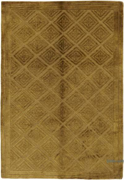 New Contemporary Hand-Knotted Rug