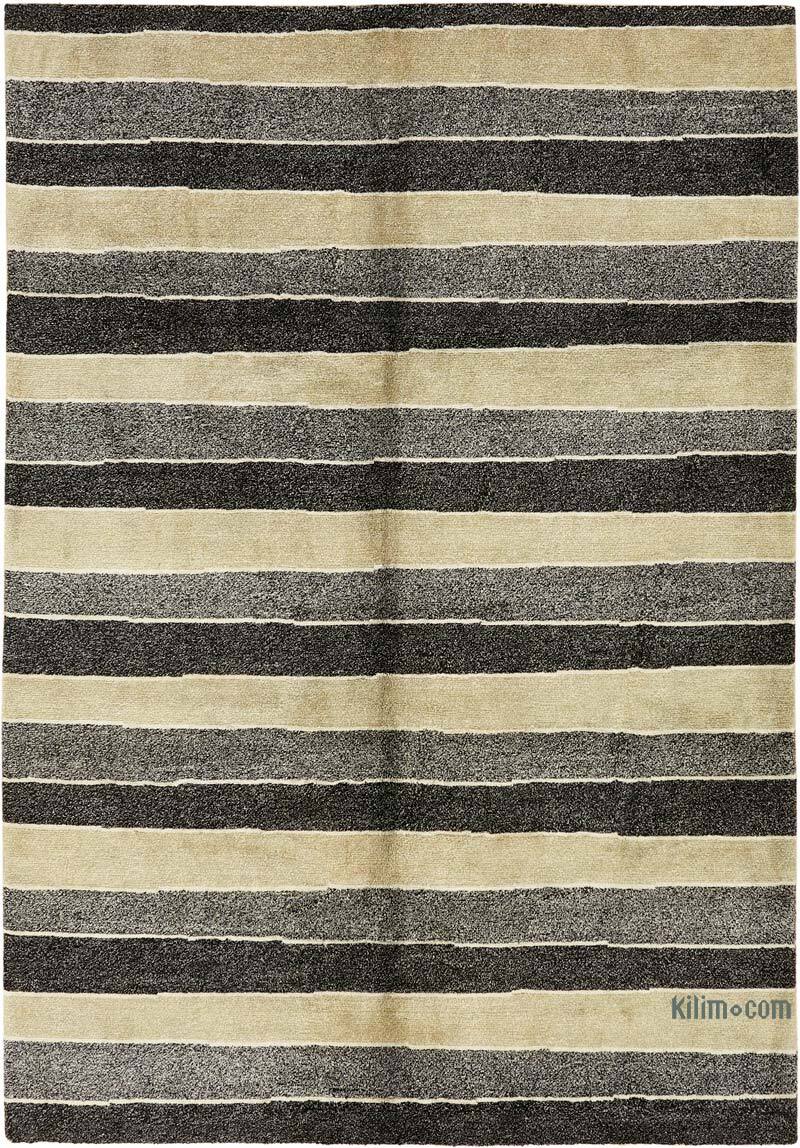 Nueva Alfombra Anudada a Mano - K0082367