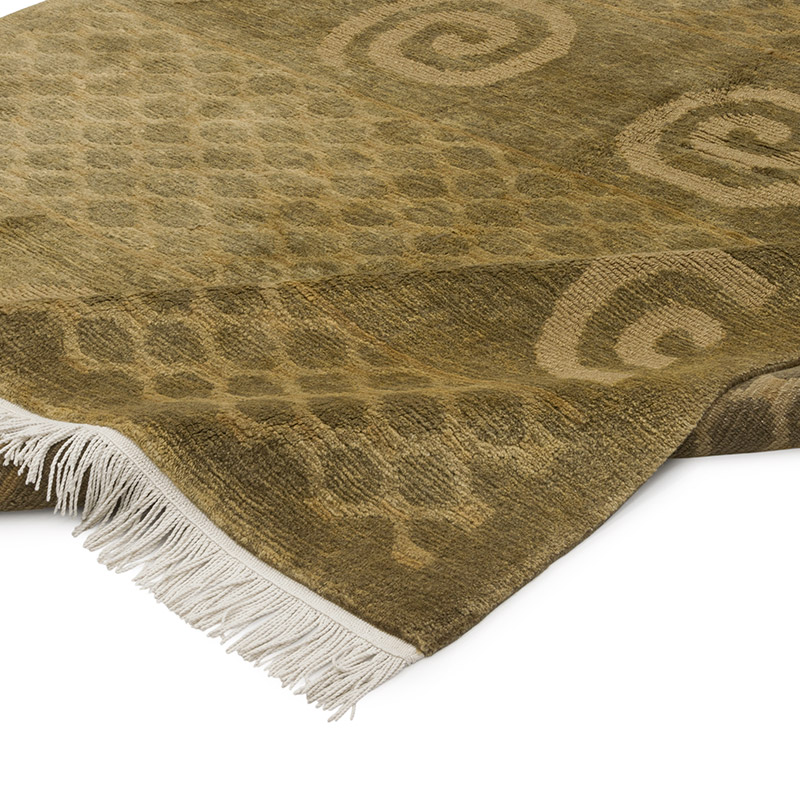 New Contemporary Hand-Knotted Rug - K0082369