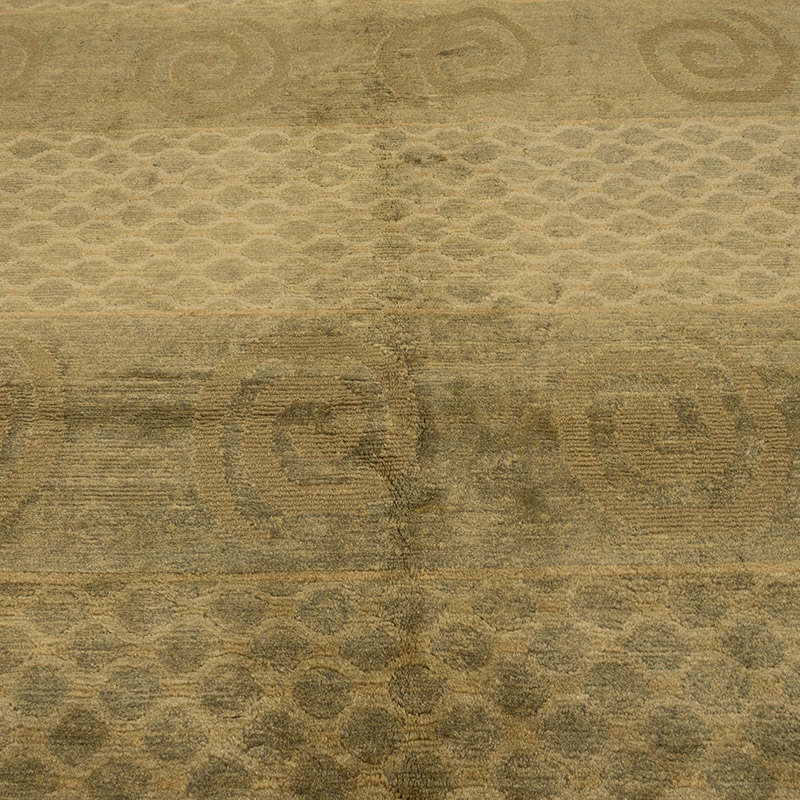 New Contemporary Hand-Knotted Rug - K0082369