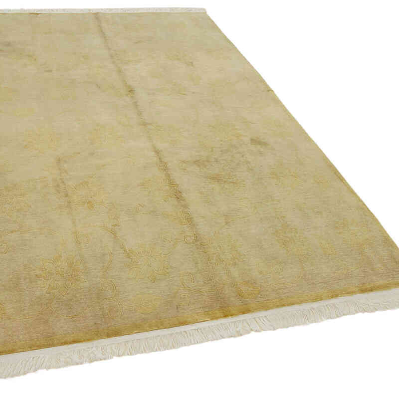 New Contemporary Hand-Knotted Rug - K0082373