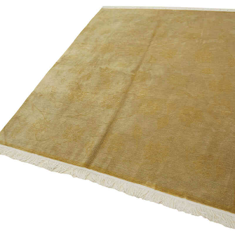 New Contemporary Hand-Knotted Rug - K0082373